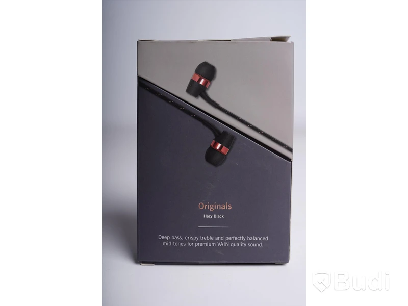 Hörlurar - 3 st, hazy black, Originals In-ear headphones, VAIN STHLM. Ny, Obruten förpackning.