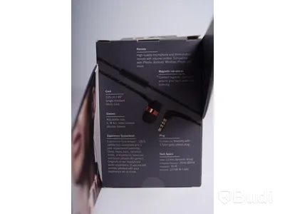 Hörlurar - 3 st, hazy black, Originals In-ear headphones, VAIN STHLM. Ny, Obruten förpackning.