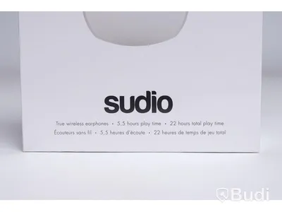 Hörlurar, trådlösa, TOLV R, Sudio, Ny, Obruten förpackning.