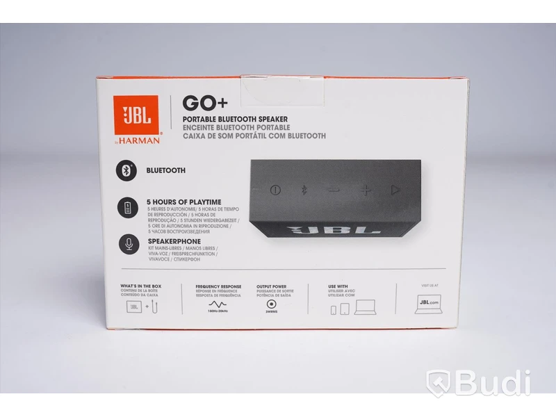 Högtalare, 2 st trådlösa, GO+, JBL, Ny, Obruten förpackning.