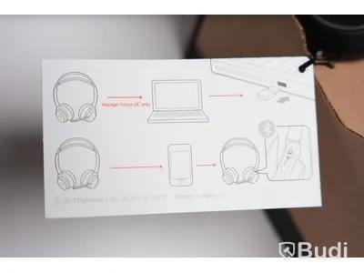 Headset - Plantronics Voyager Focus UC B825-M. Ny Ny, Obruten förpackning.