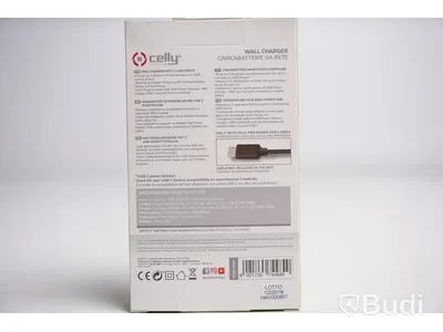 Väggladdare 2st - Celly Pro Power Wall Charger. Ny, Obruten förpackning.