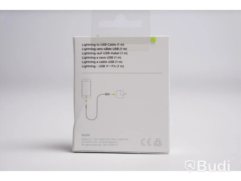 Laddare 4st - Apple Lightning to USB, 1m. Ny, Obruten förpackning.