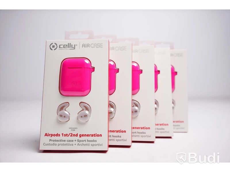 AirPod-fodral 5st - Celly AirCase. Ny, Obruten förpackning.