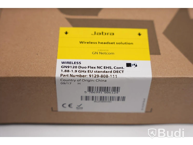 Headset 2st -Jabra Wireless GN9120 Duo Flex NC EHS & Jabra UC Voice 150 Duo. Ny, Obruten förpackning.