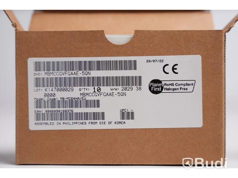 Minneskort 20st - Samsung Evo Plus with SD Adapter, 64GB. Ny, Obruten förpackning.