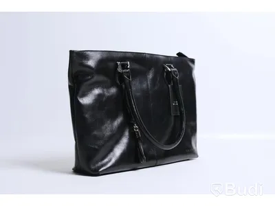 Väska i skinn 15 tum - Sophie Amalienborg, Black, dbramante1928