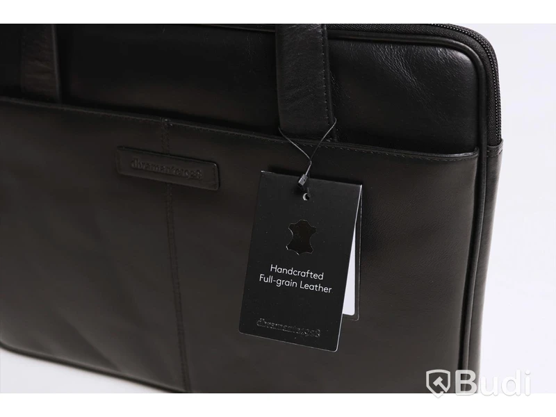 Datorväska i skinn 13 tum - Silkeborg, Black, dbramante1928 - NY - Ord. pris 870 kr