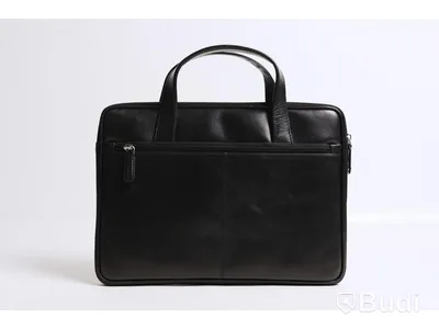 Datorväska i skinn 13 tum - Silkeborg, Black, dbramante1928 - NY - Ord. pris 870 kr