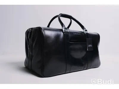 Weekender bag i skinn - Aalborg, Black, dbamante1298 - NY- Ord Pris: 3250 sek