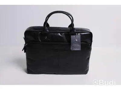 Datorväska i skinn 16 tum - Kronborg, Black, dbramante1928 -Ny-  Ord pris:1730 sek