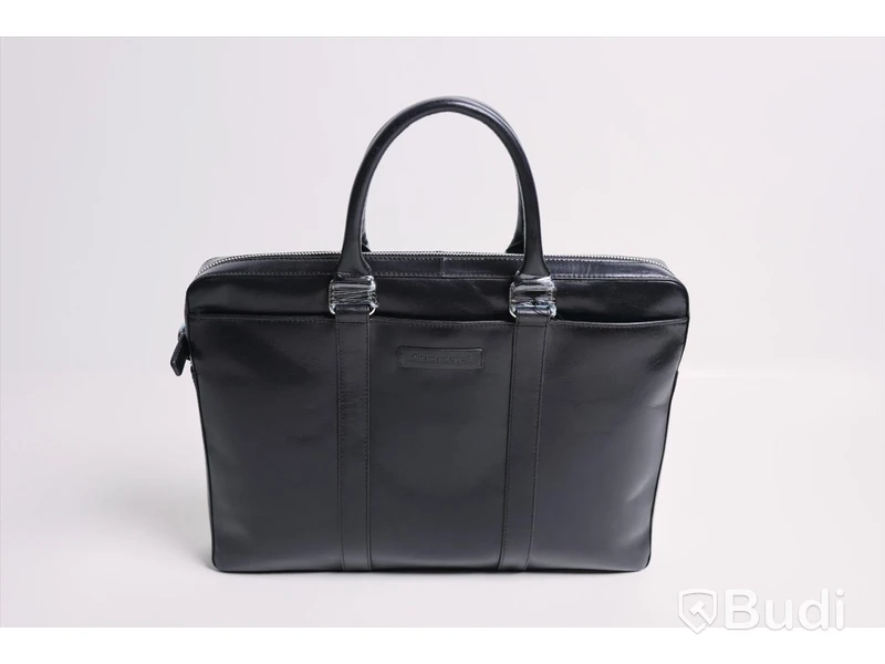 Datorväska i skinn 15 tum - Nordborg, Black, dbramante1928 -NY- Ordpris: 1515 sek