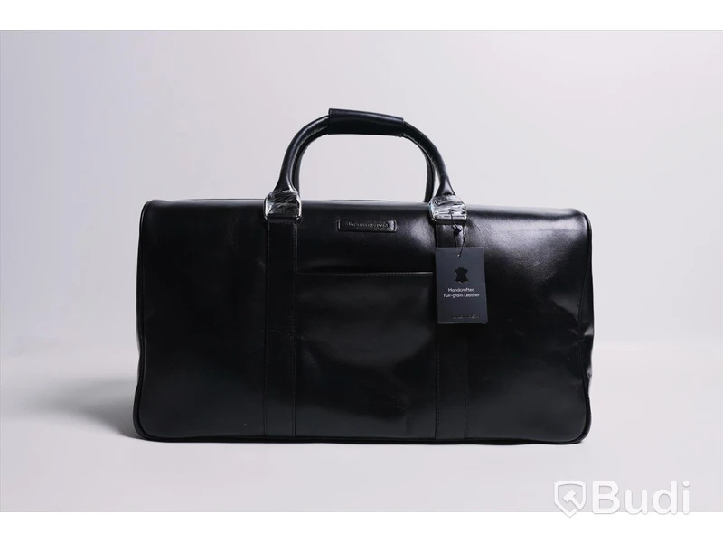 Weekender bag i skinn - Aalborg, Black, dbramante1298 - NY - Ord. pris 3250 kr