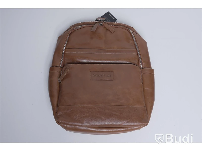 Ryggsäck i skinn 16 tum - Svendborg Tan dbramante 1928 - NY - Ord. pris 1299 kr