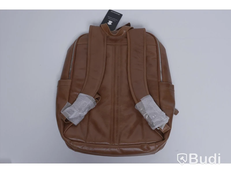 Ryggsäck i skinn 16 tum - Svendborg Tan dbramante 1928 - NY - Ord. pris 1299 kr