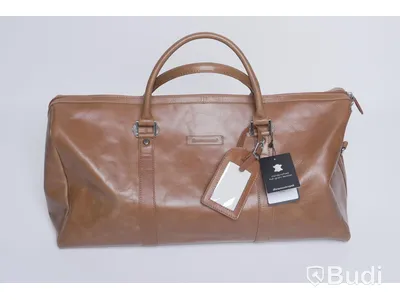 Weekender bag i skinn - Kastrup 2 Tan dbramante1928 - NY - Ord. pris: 1399 kr