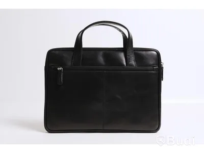 Datorväska i skinn 13 tum - Silkeborg, Black, dbramante1928 - NY - Ord. pris 870 kr