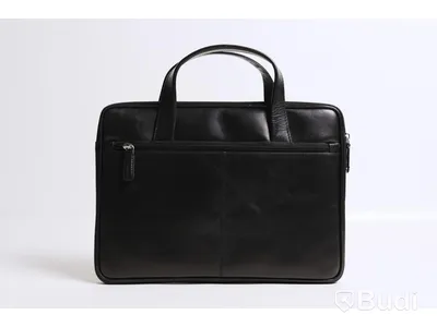 Datorväska i skinn 13 tum - Silkeborg, Black, dbramante1928 - NY - Ord. pris 870 kr