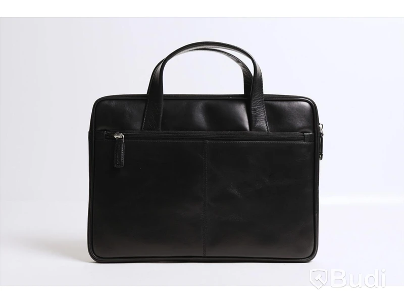 Datorväska i skinn 13 tum - Silkeborg, Black, dbramante1928 - NY - Ord. pris 870 kr