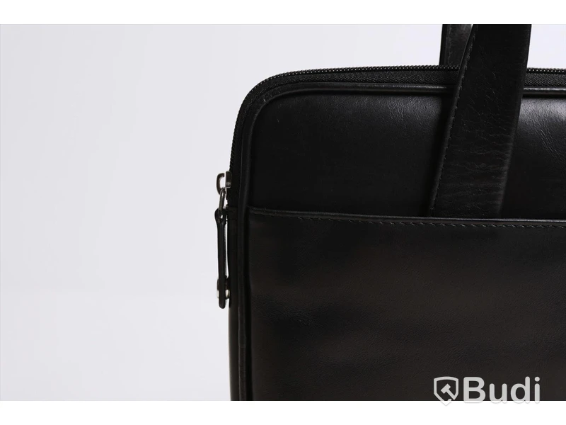 Datorväska i skinn 13 tum - Silkeborg, Black, dbramante1928 - NY - Ord. pris 870 kr