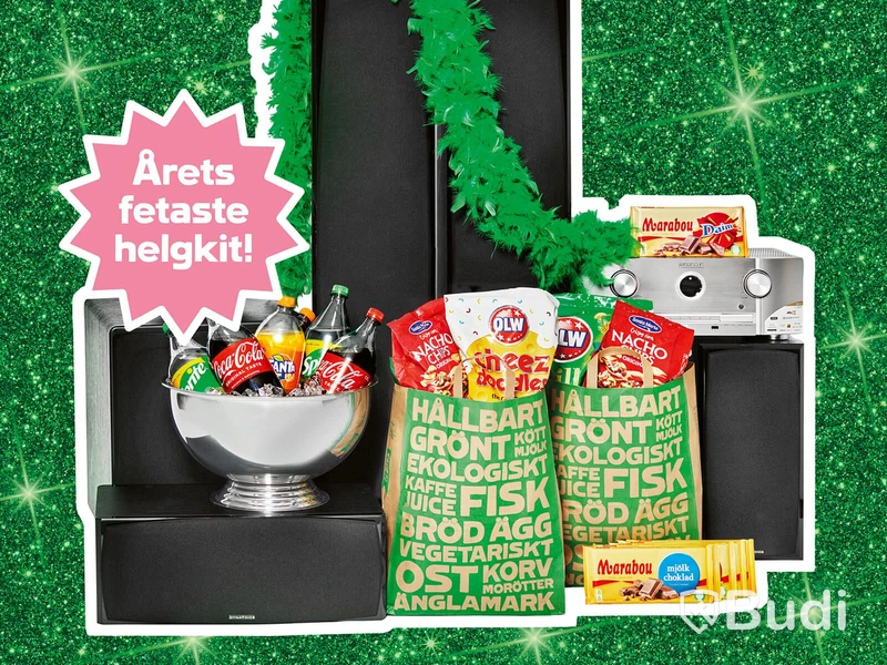 Maxat helgkit. Varuvärde 41 000 kr. Alla pengar går till BRIS.