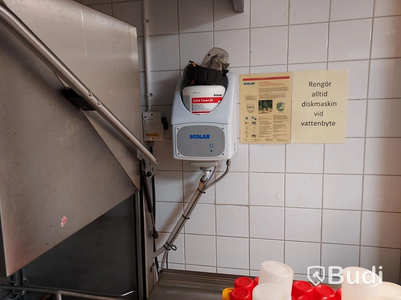 Diskmaskin Wexiödisk WD6 inkl rostfria bänkar mm