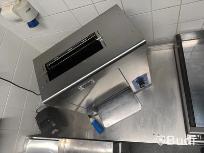 1 st rostfri bänkskiva med hyllplan