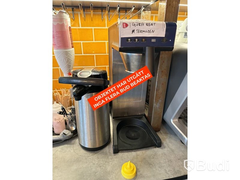Kaffebryggare med termos