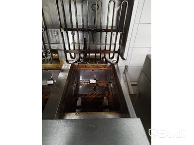 Större fritös med tre fack Frymaster