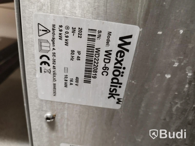 Diskmaskin Wexiödisk WD6C