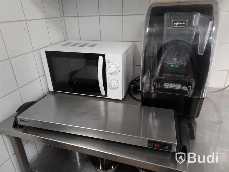 Värmeplatta, microvågsugn, Exxent blender/ mixer