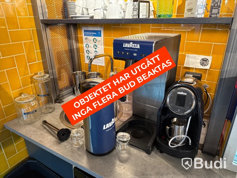 Lavazza kaffebryggare, termos och kaffekvarn