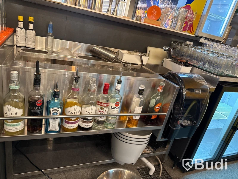 Kylbänk för bar