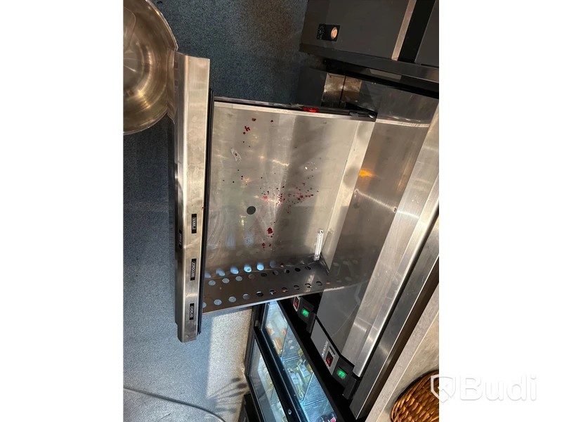 Tefcold glasfrys, lådor inklusive ölglas