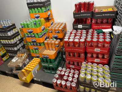 Parti alkoholfri dryck Cola, Fanta m.fl.
