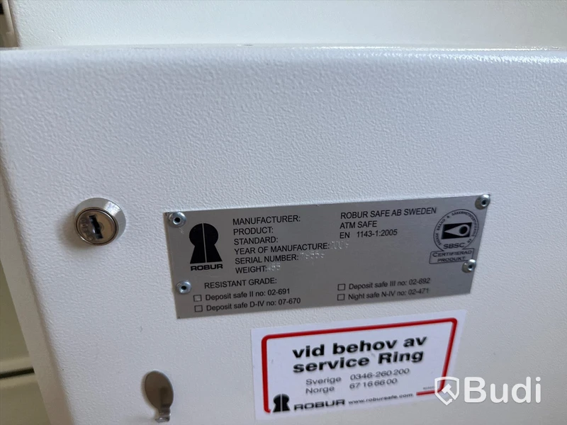 Kassaskåp Robur Safe ATM safe