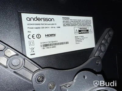 TV Andersson 43 tum LED 435 12 UHDPVR