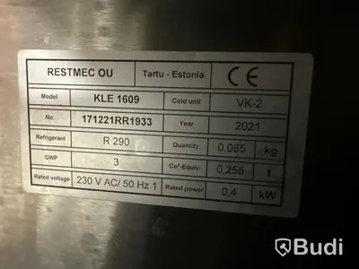Restmec KLE‑1609 kylbänk-2021