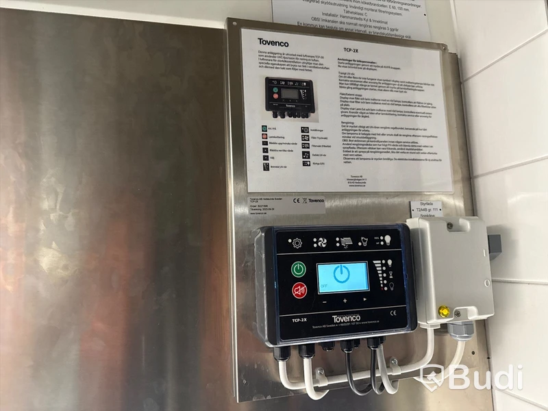 Tovenco UV-kåpa med TCP-2X styrsystem