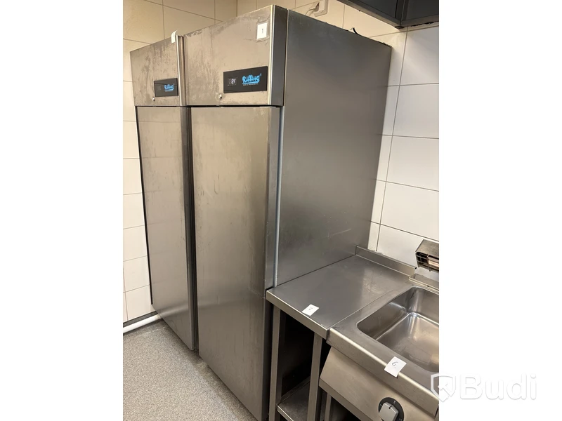 Rostfritt kylskåp Rilling