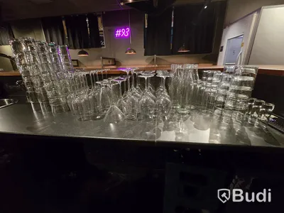 Parti med glas.