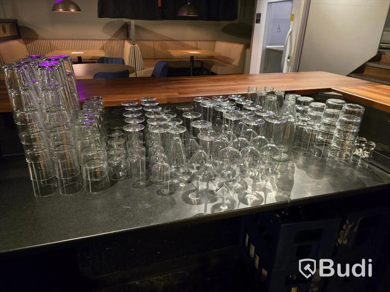 Parti med glas.