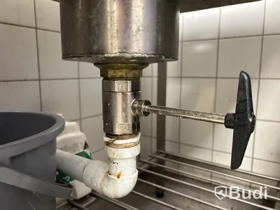 Diskbänk rostfri