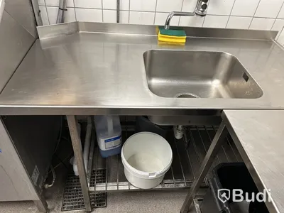 Diskbänk rostfri