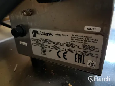 Brödrost Antunes, VCT- 25HC