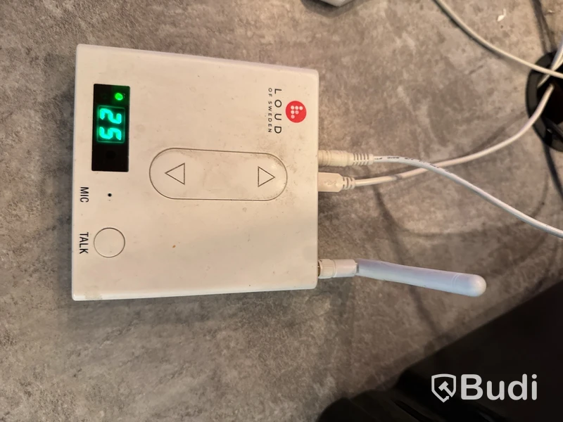 Parti med högtalare Loud S1, 7 st inkl transmitter