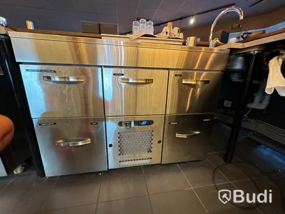 Kylbänk Danfoss, 5 kylda lådor