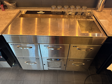 Kylbänk Danfoss, 5 kylda lådor