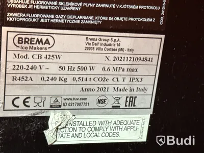 Ismaskin Brema CB 425W
