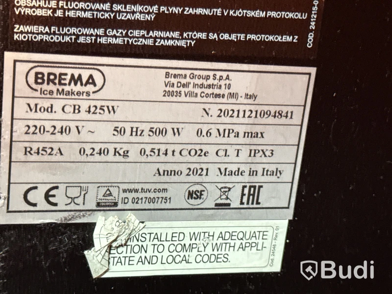 Ismaskin Brema CB 425W